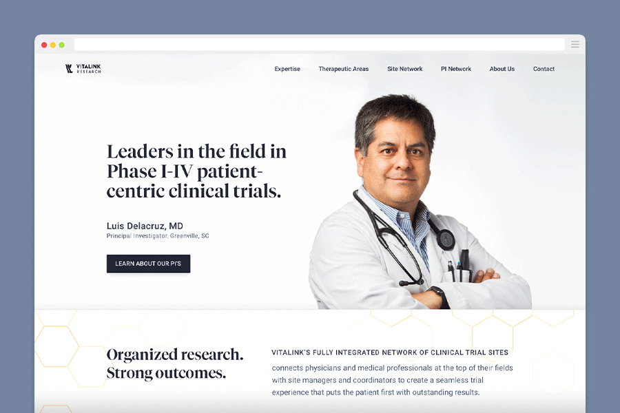 VitaLink Research Webpages